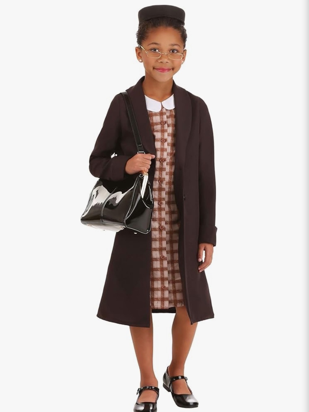 Rosa Parks Historical Civil Rights Figure Dress Costume